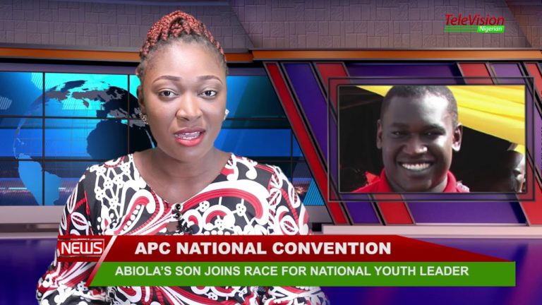 ABIOLA’S SON JOINS RACE FOR NATIONAL YOUTH LEADER