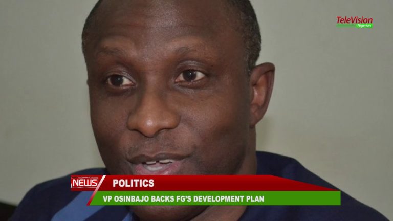 VP OSINBAJO BACKS FG’S DEVELOPMENT PLAN