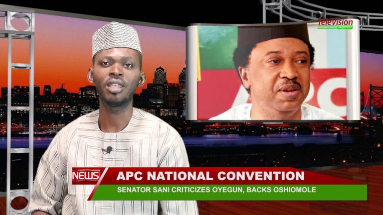 APC National Convention: Sen. Shehu Sani Criticises Oyegun, Backs Oshiomole