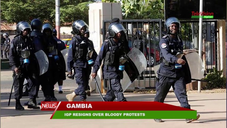 Bloody Protests: Gambian IGP Resigns