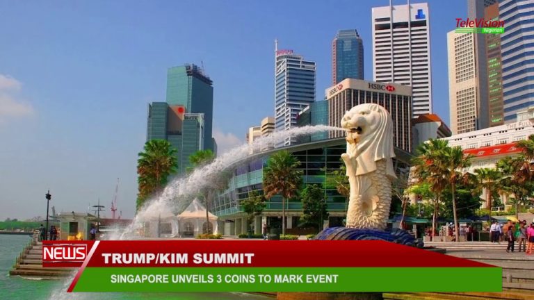 US/North Korea Summit: Singapore Unveils 3 Coins To Mark Event