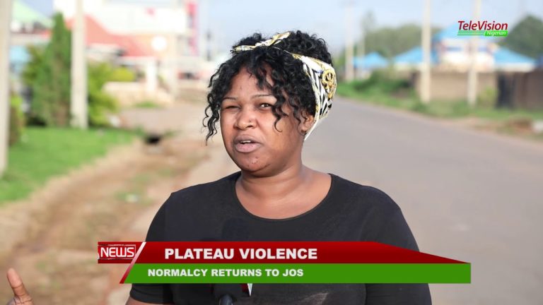 NORMALCY RETURNS TO JOS