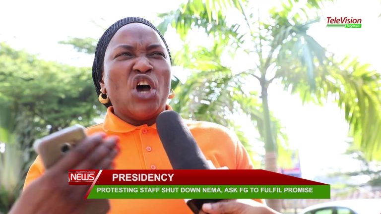 Protesting Staff Shut Down NEMA, Ask FG To Fulfil Promise