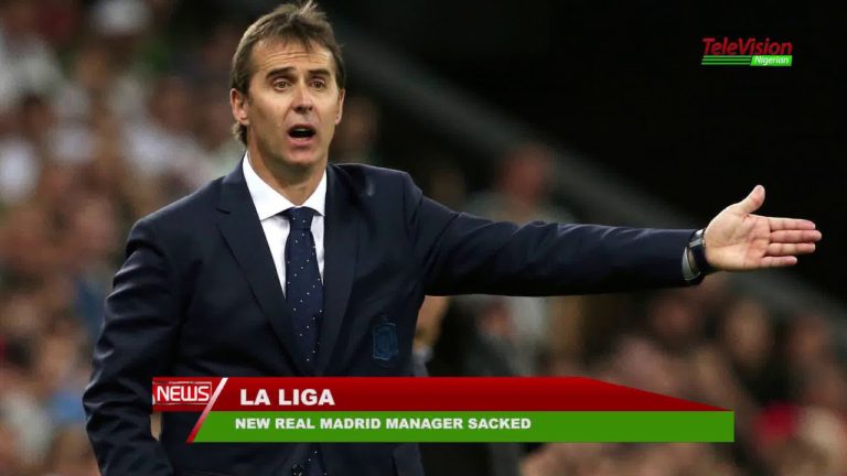 New Real Madrid Manager Sacked By Spanish FA