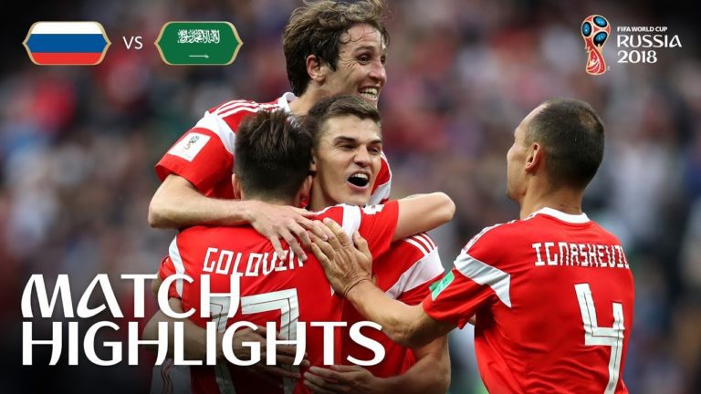 Highlights: Russia v Saudi Arabia – 2018 FIFA World Cup Russia (Credit FIFA TV)