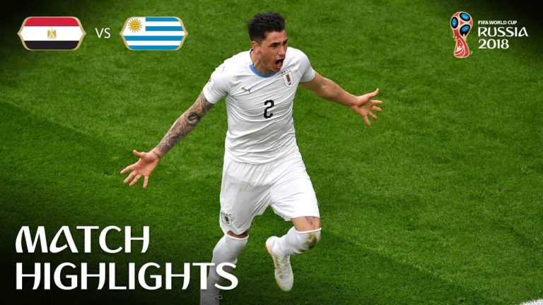 Highlights: Egypt v Uruguay – 2018 FIFA World Cup Russia (Credit FIFA TV)