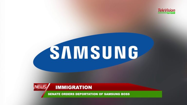 Senate Orders Deportation Of Samsung Boss