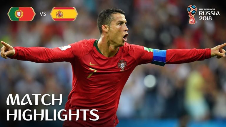 Highlights: Portugal v Spain – 2018 FIFA World Cup Russia (Credit FIFA TV)