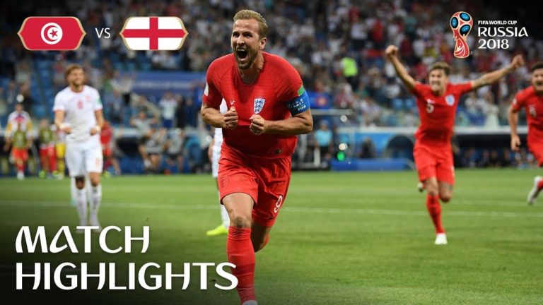 Highlights: Tunisia v England – 2018 FIFA World Cup Russia (Credit FIFA TV)