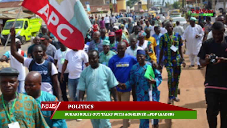 President Buhari Rules Out Talks With nPDP