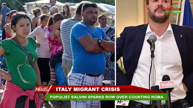 Immigration: Italy’s Populist Salvini Sparks Row Over Counting Roma