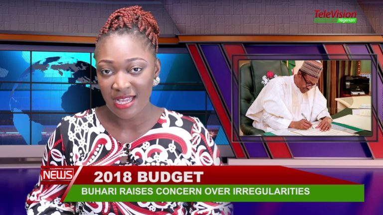 2018 Budget: President Buhari Raises Concern Over Irregularities