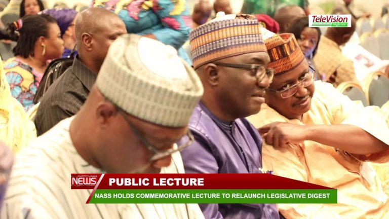 NASS HOLDS COMMEMORATIVE LECTURE TO RELAUNCH LEGISLATIVE DIGEST
