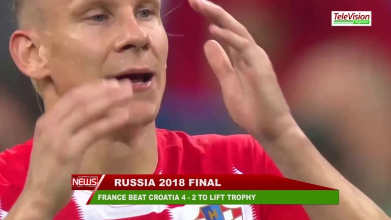 FRANCE BEAT CROATIA 4- 2 TO LIFT TROPHY