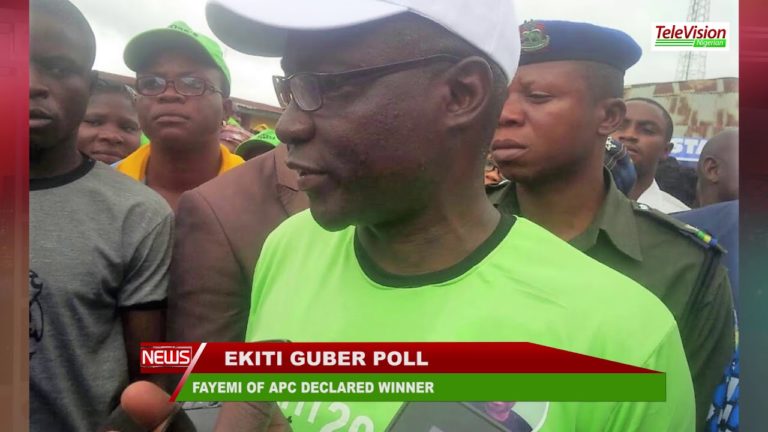 FAYEMI OF APC DECLARED WINNER OF EKITI GUBER POLL
