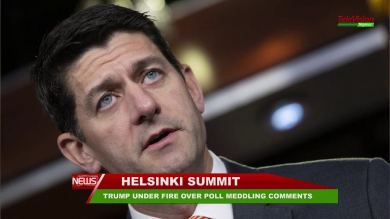 TRUMP UNDER FIRE OVER POLL MEDDLING COMMENTS