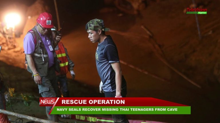 NAVY SEALS RECOVER MISSING THAI TEENAGERS FROM CAVE