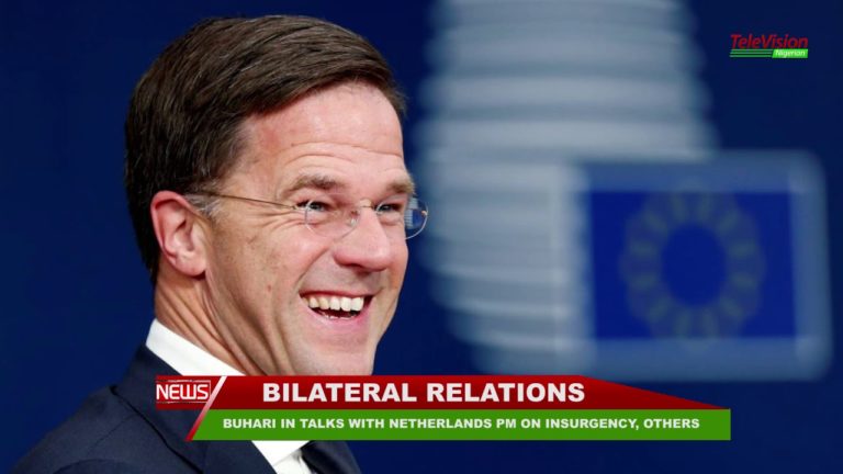 BUHARI IN TALKS WITH NETHERLANDS PM ON INSURGENCY, OTHERS