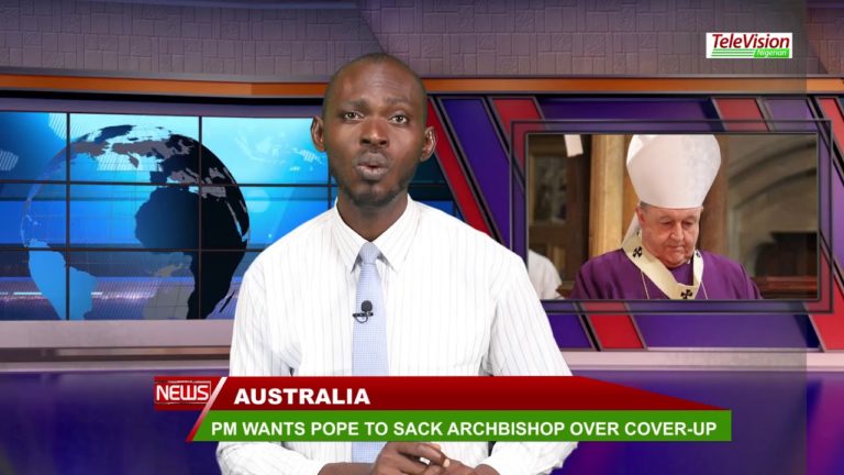 PM WANTS POPE TO SACK ARCHBISHOP OVER COVER-UP