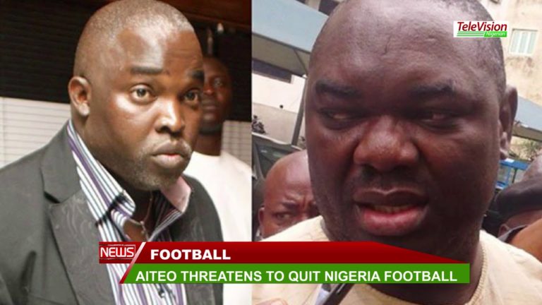 AITEO THREATENS TO QUIT NIGERIA FOOTBALL