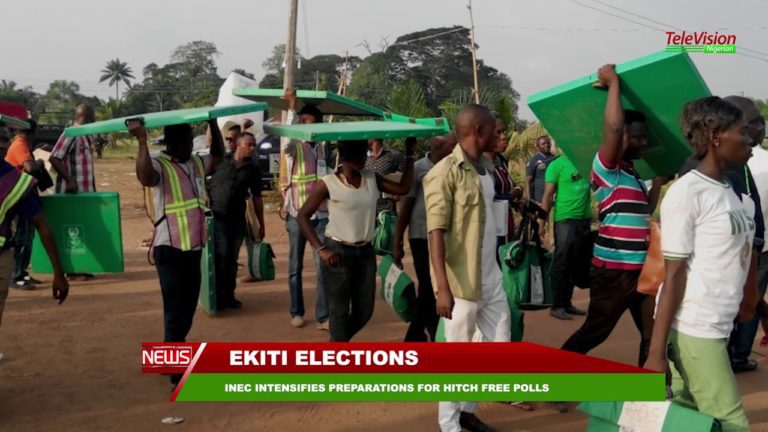 INEC INTENSIFIES PREPARATIONS FOR HITCH FREE POLLS IN EKITI STATE