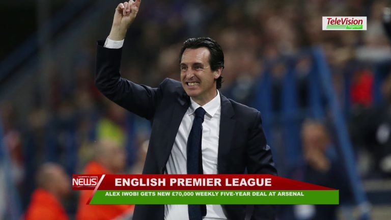 ALEX IWOBI GETS NEW £70,000 WEEKLY FIVE YEAR DEAL AT ARSENAL