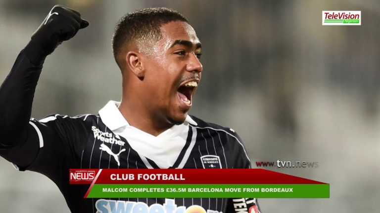 MALCOM COMPLETES £36 5M BARCELONA MOVE FROM BORDEAUX