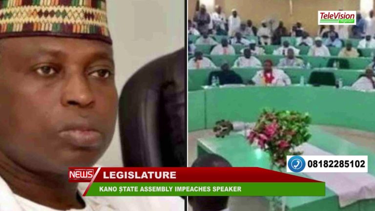 KANO STATE ASSEMBLY IMPEACHES SPEAKER