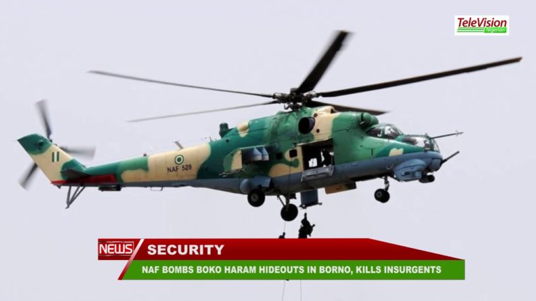 NAF BOMBS BOKO HARAM HIDEOUTS IN BORNO, KILLS INSURGENTS