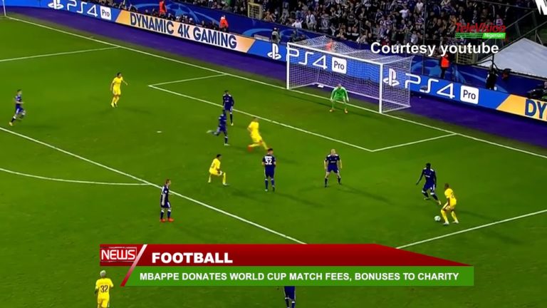 Mbappe Donates World Cup Match Fees, Bonuses To Charity