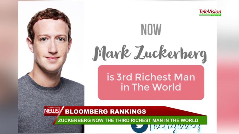 ZUCKERBERG NOW THE THIRD RICHEST MAN IN THE WORLD