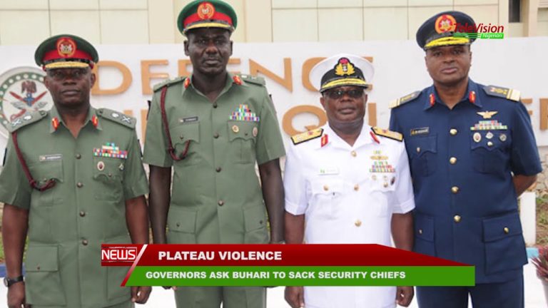 GOVERNORS ASK BUHARI TO SACK SECURITY CHIEFS
