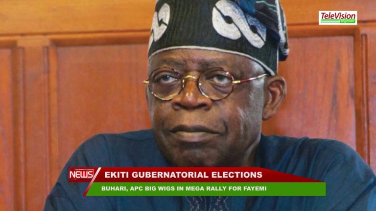 BUHARI APC BIG WIGS IN EKITI MEGA RALLY FOR FAYEMI