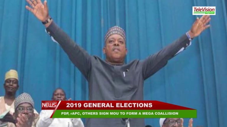 PDP, rAPC, OTHERS SIGN MOU TO FORM A MEGA COALLISION