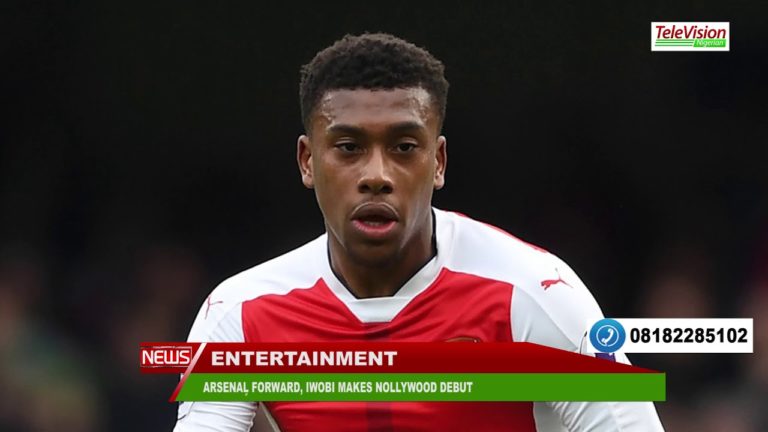 ARSENAL FORWARD, IWOBI MAKES NOLLYWOOD DEBUT