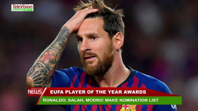 RONALDO, SALAH, MODRIC NOMINATED FOR EUFA PLAYER OF THE YEAR AWARDS