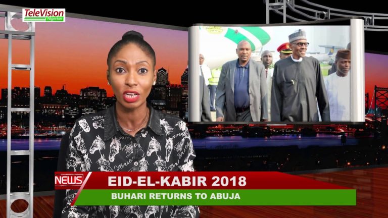BUHARI RETURNS TO ABUJA AFTER CELEBRATING THE MUSLIM FESTIVAL OF EID-EL-KABIR IN DAURA