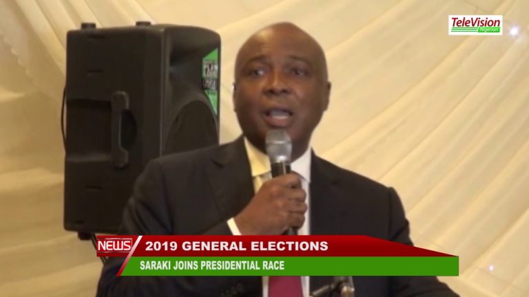 SARAKI JOINS PRESIDENTIAL RACE
