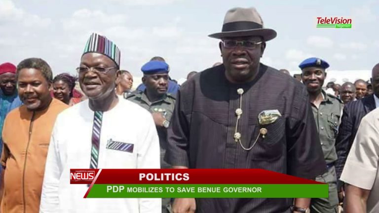 PDP Mobilizes to save Benue Governor