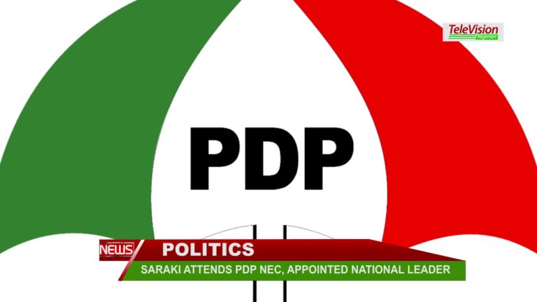 SARAKI ATTENDS PDP NEC, APPOINTED NATIONAL LEADER