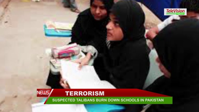 SUSPECTED TALIBANS BURN DOWN SCHOOLS IN PAKISTAN