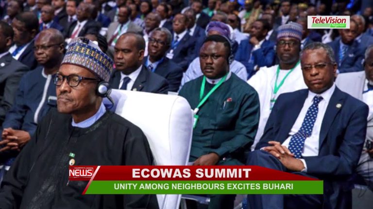 UNITY AMONG NEIGHBOURS EXCITES BUHARTI AT ECOWAS SUMMI