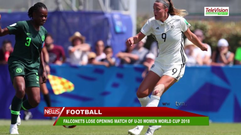 FALCONETS LOSE OPENING MATCH OF U 20 WOMEN WORLD CUP 2018