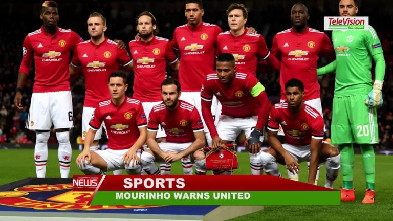 MOURINHO WARNS UNITED