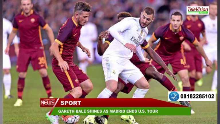 GARETH BALE SHINES AS MADRID ENDS US TOUR