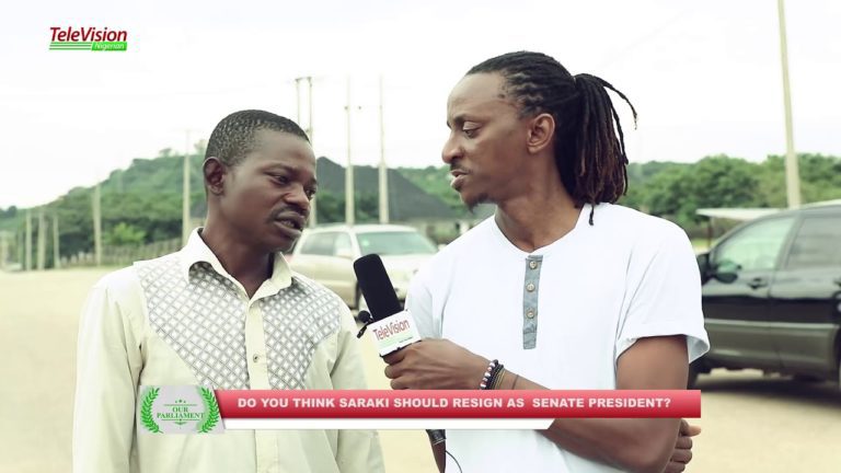 DO YOU THINK SARAKI SHOULD RESIGN AS SENATE PRESIDENT