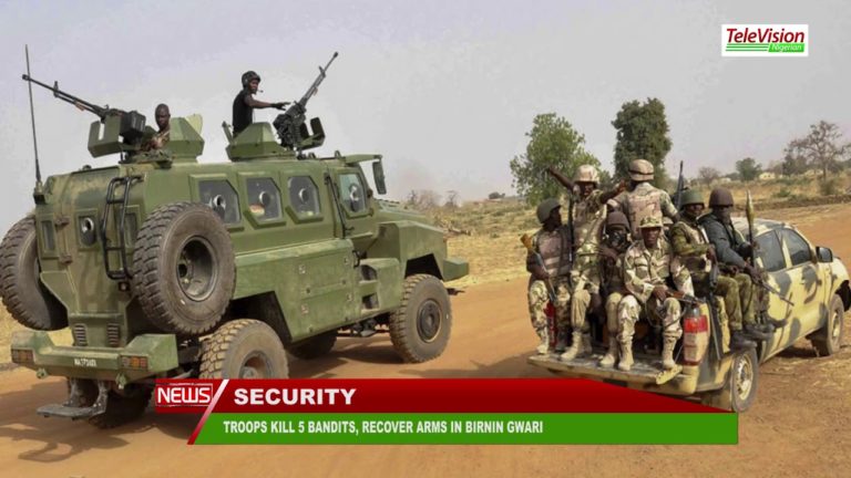 TROOPS KILL 5 BANDITS, RECOVER ARMS IN BIRNIN GWARI