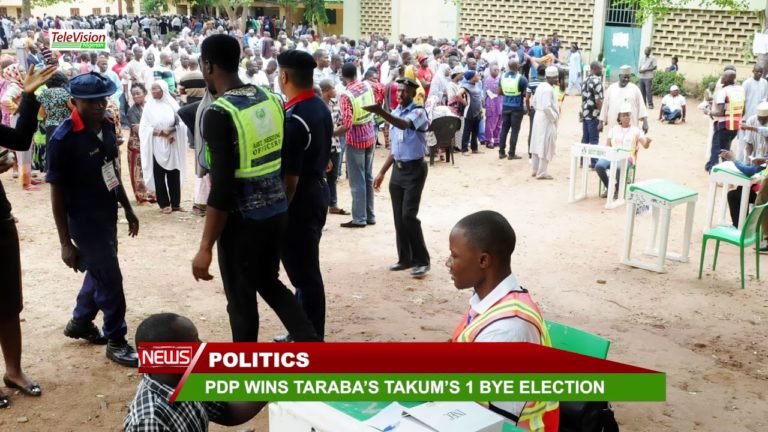 PDP WINS TARABA’S TAKUM’S 1 BYE ELECTION