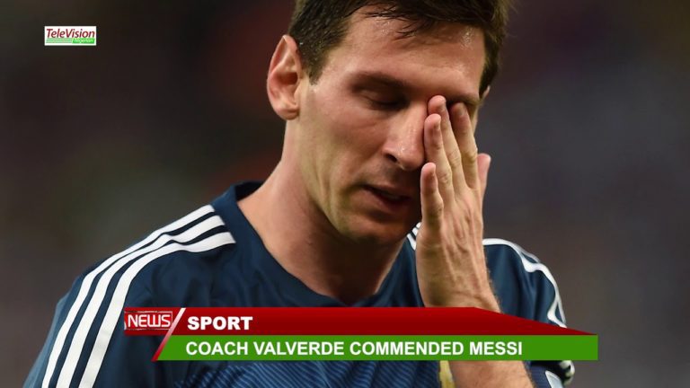 COACH VALVERDE COMMENDED MESSI