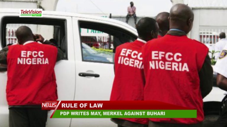 PDP WRITES MAY, MERKEL AGAINST BUHARI
